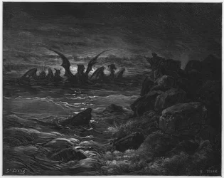 The vision of the four beasts